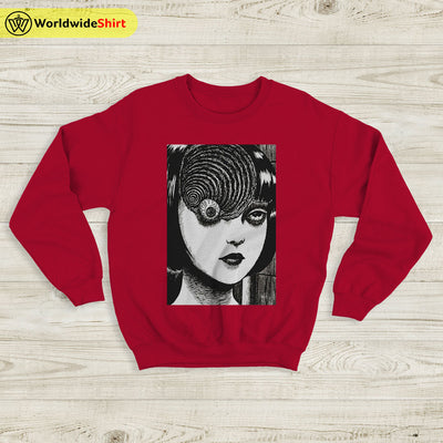 Gore Goru Eyeball Manga Sweatshirt Tomie Junji Ito Shirt Anime Shirt