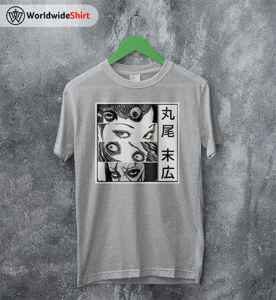 Japanese Terror Tomie Graphic T-Shirt Tomie Junji Ito Shirt Anime Shirt