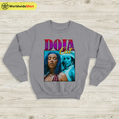 Doja Cat Raptee Vintage 90's Sweatshirt Doja Cat Shirt Rapper Shirt