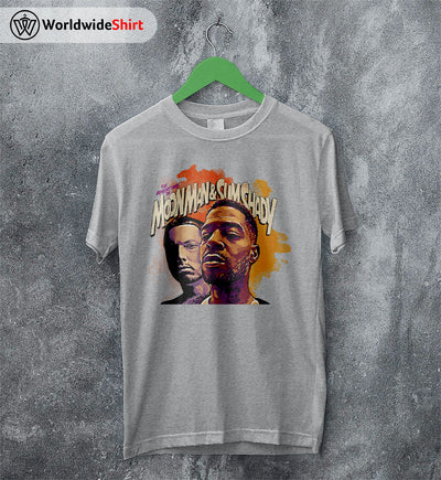 The Adventures Of Moon Man & Slim Shady T Shirt Kid Cudi Shirt Rapper Shirt