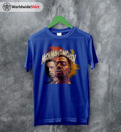 The Adventures Of Moon Man & Slim Shady T Shirt Kid Cudi Shirt Rapper Shirt