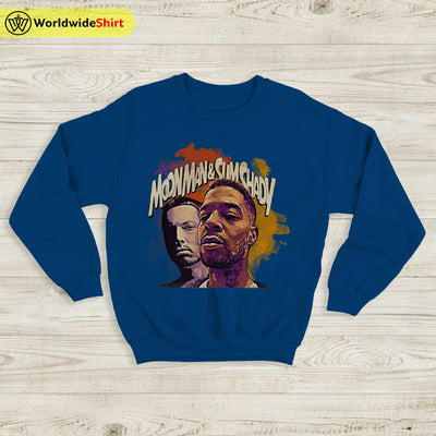 The Adventures Of Moon Man & Slim Shady Sweatshirt Kid Cudi Shirt Rapper Shirt