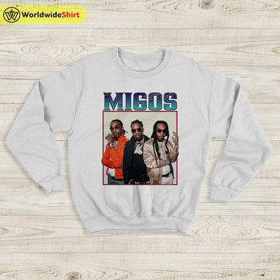 Migos Sweatshirt Vintage Raptee 90's Sweater Migos Shirt