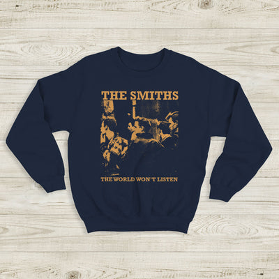 The Smiths The World Won't Listen Tour Sweatshirt The Smiths Shirt Rock Band