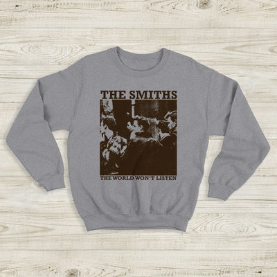 The Smiths The World Won't Listen Tour Sweatshirt The Smiths Shirt Rock Band