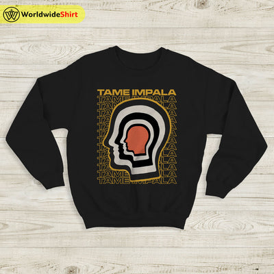 Tame Impala Sweatshirt Tame Impala Faces Graphic Sweater Tame Impala Crewneck