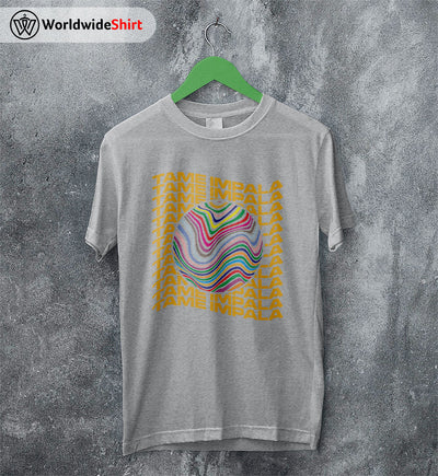 Tame Impala Merch Aesthetic Album T Shirt Tame Impala Shirt