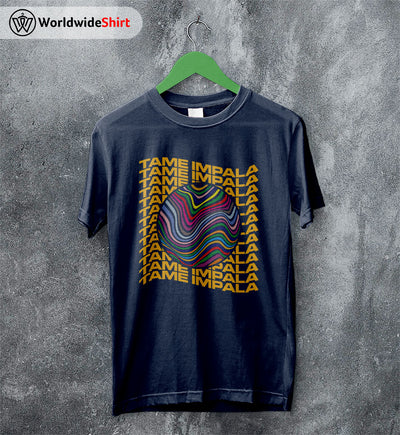 Tame Impala Merch Aesthetic Album T Shirt Tame Impala Shirt