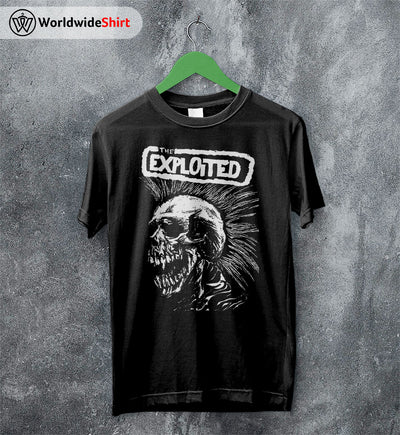 The Exploited Logo Vintage T Shirt The Exploited Shirt Music Shirt