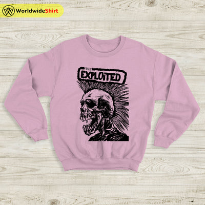 The Exploited Logo Vintage Sweatshirt The Exploited Shirt Music Shirt