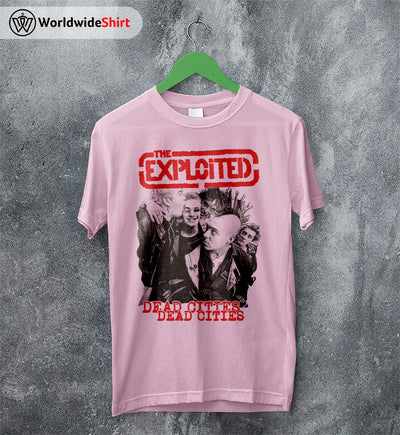 The Exploited Dead Cities T Shirt The Exploited Shirt Music Shirt