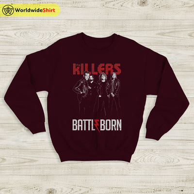 The Killers Battle Born Sweatshirt The Killers Shirt Band Shirt