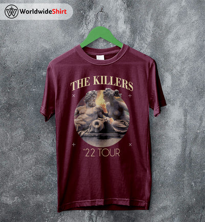 The Killers Band 2022 Tour T Shirt The Killers Shirt Band Shirt