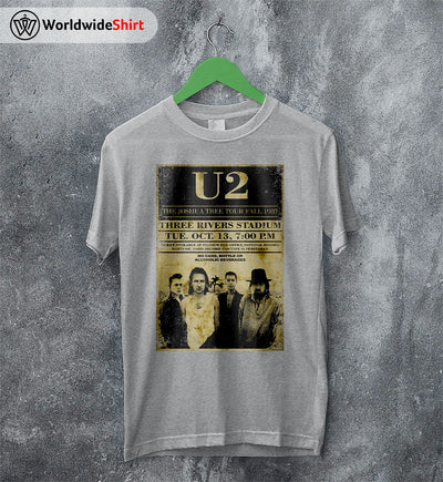 Vintage The Joshua Tree Tour 1987 Band T Shirt U2 Shirt U2 Band Shirt