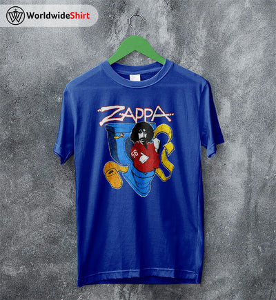 Vintage Frank Zappa Tour Graphic T Shirt Frank Zappa Shirt Music Shirt