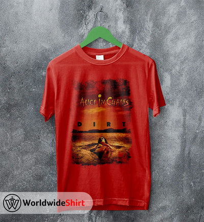 Alice In Chains Dirt 1992 Shirt Alice In Chains T-Shirt AIC Shirt - WorldWideShirt