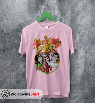 Alice In Chains Vintage 1996 Shirt Alice In Chains T-Shirt AIC Shirt - WorldWideShirt