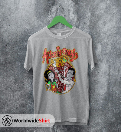 Alice In Chains Vintage 1996 Shirt Alice In Chains T-Shirt AIC Shirt - WorldWideShirt