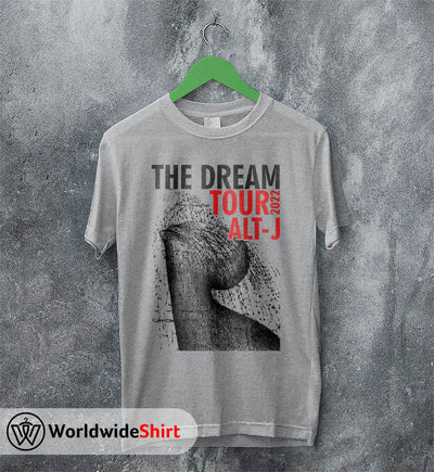 alt-J The Dream 2022 Tour T shirt alt-J Shirt Classic Rock Music - WorldWideShirt