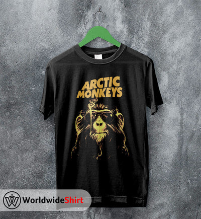 Arctic Monkeys Smoking Monkey T shirt Arctic Monkeys Shirt Music Shirt - WorldWideShirt