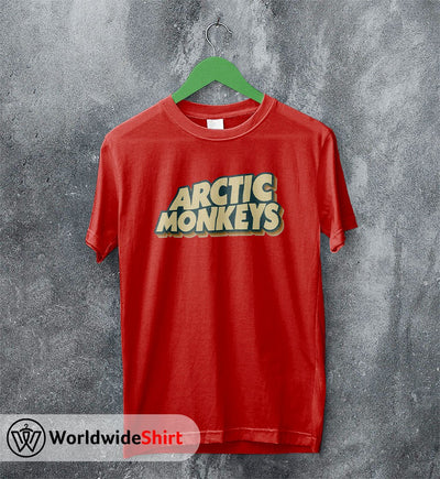 Arctic Monkeys Vintage Logo T shirt Arctic Monkeys Shirt Music Shirt - WorldWideShirt