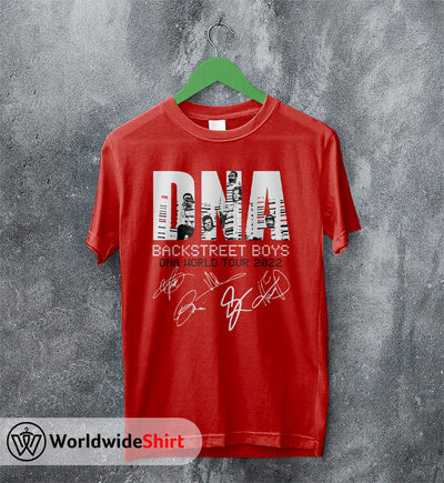 Backstreet Boys DNA World Tour T shirt Backstreet Boys Shirt - WorldWideShirt