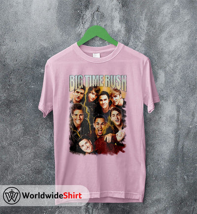 Big Time Rush Vintage 90's T shirt Big Time Rush Shirt Music Shirt - WorldWideShirt