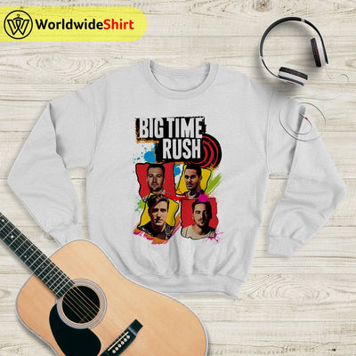 Big Time Rush Vintage Graphic 90s Sweatshirt Big Time Rush Shirt Music Shirt - WorldWideShirt