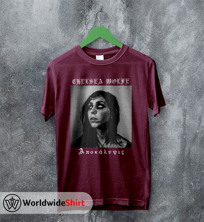 Chelsea Wolfe Apokalypsis T shirt Chelsea Wolfe Shirt Music Shirt - WorldWideShirt