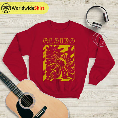 Clairo Flower Summer Tour Graphic Sweatshirt Clairo Shirt Music Shirt - WorldWideShirt