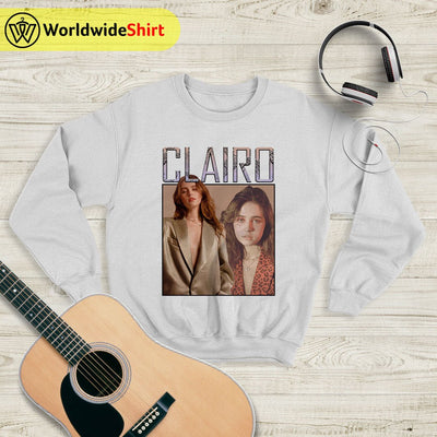 Clairo Vintage Raptee Sweatshirt Clairo Shirt Music Shirt - WorldWideShirt