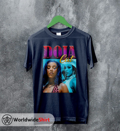 Doja Cat Raptee Vintage 90's T-Shirt Doja Cat Shirt Rapper Shirt - WorldWideShirt