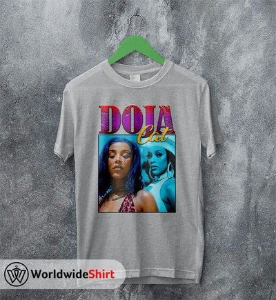 Doja Cat Raptee Vintage 90's T-Shirt Doja Cat Shirt Rapper Shirt - WorldWideShirt