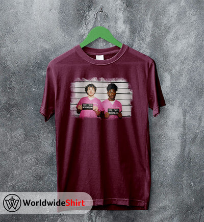 Jack Harlow And Lil Nas X Mugshot T shirt Jack Harlow Shirt Rapper Shirt - WorldWideShirt