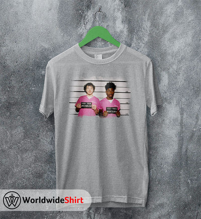 Jack Harlow And Lil Nas X Mugshot T shirt Jack Harlow Shirt Rapper Shirt - WorldWideShirt