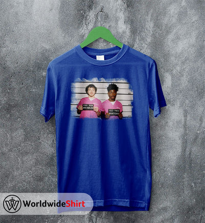 Jack Harlow And Lil Nas X Mugshot T shirt Jack Harlow Shirt Rapper Shirt - WorldWideShirt