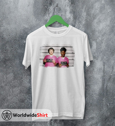 Jack Harlow And Lil Nas X Mugshot T shirt Jack Harlow Shirt Rapper Shirt - WorldWideShirt