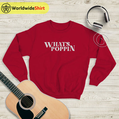 Jack Harlow WHATS POPPIN Sweatshirt Jack Harlow Shirt Rapper Shirt - WorldWideShirt