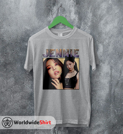 Jennie Raptee Vintage 90's T-Shirt BLACKPINK Shirt KPOP Shirt - WorldWideShirt