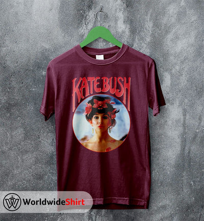 Kate Bush Flower Vintage 90's T shirt Kate Bush Shirt Music Shirt - WorldWideShirt