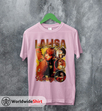 Lalisa Money Vintage 90's T-Shirt BLACKPINK Shirt KPOP Shirt - WorldWideShirt