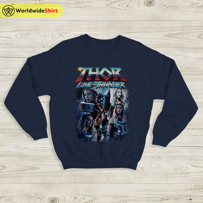 Mighty Thor Vintage 90's Sweatshirt Thor Shirt The Avengers Shirt - WorldWideShirt