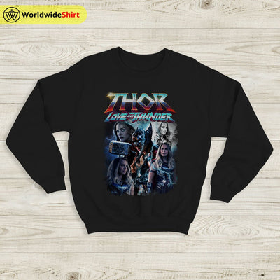 Mighty Thor Vintage 90's Sweatshirt Thor Shirt The Avengers Shirt - WorldWideShirt