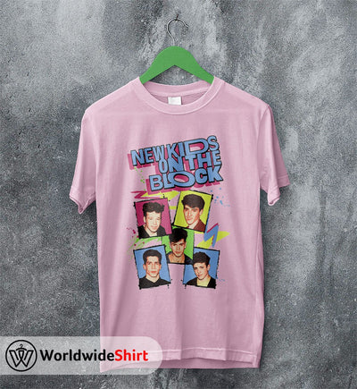 NKOTB 90's Vintage T-Shirt New Kids On The Block Shirt NKOTB Shirt - WorldWideShirt