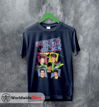 NKOTB 90's Vintage T-Shirt New Kids On The Block Shirt NKOTB Shirt - WorldWideShirt