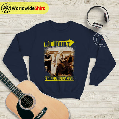 No Doubt Stand and Deliver Tour Sweatshirt No Doubt Shirt Music Shirt - WorldWideShirt