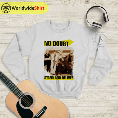 No Doubt Stand and Deliver Tour Sweatshirt No Doubt Shirt Music Shirt - WorldWideShirt