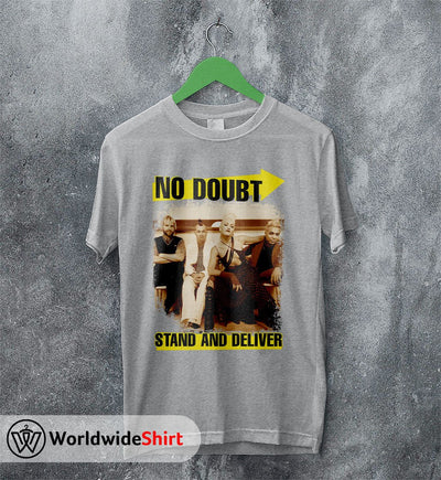 No Doubt Stand and Deliver Tour T shirt No Doubt Shirt Music Shirt - WorldWideShirt