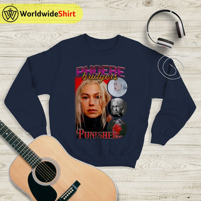 Phoebe Bridgers Vintage 90's Sweatshirt Phoebe Bridgers Shirt Music Shirt - WorldWideShirt