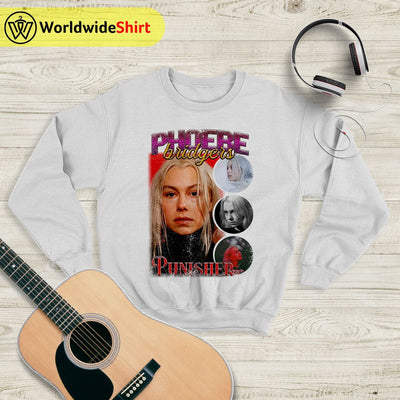 Phoebe Bridgers Vintage 90's Sweatshirt Phoebe Bridgers Shirt Music Shirt - WorldWideShirt